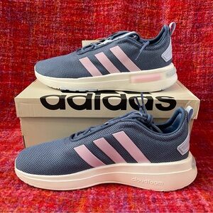 Adidas Racer TR23K KIDS‎ SIZE 7 Running Shoe NIB Crew Blue Bliss Lilac